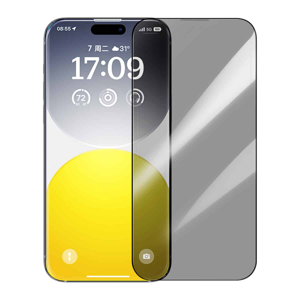 Screen Protection Privacy (iPhone 15 Pro)