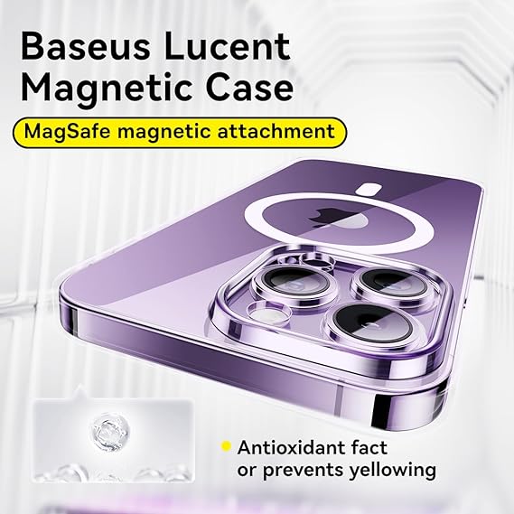 Lucent Magnetic Cover (iPhone 15 Pro)